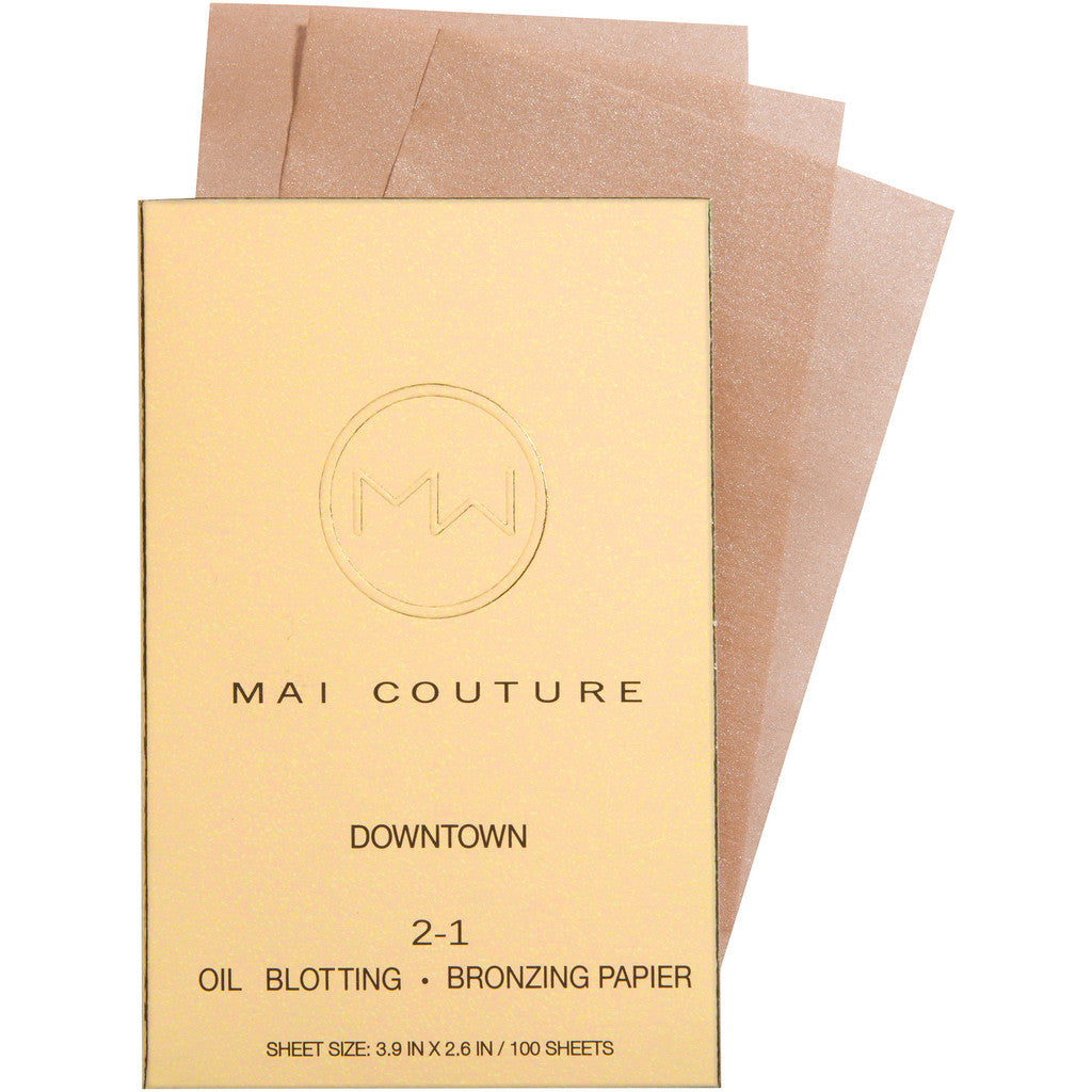 2-1 BLOTTING/ BRONZING PAPIER MANHATTAN (Mai Couture)