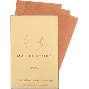 2-1 BLOTTING/ BRONZING PAPIER MANHATTAN (Mai Couture)